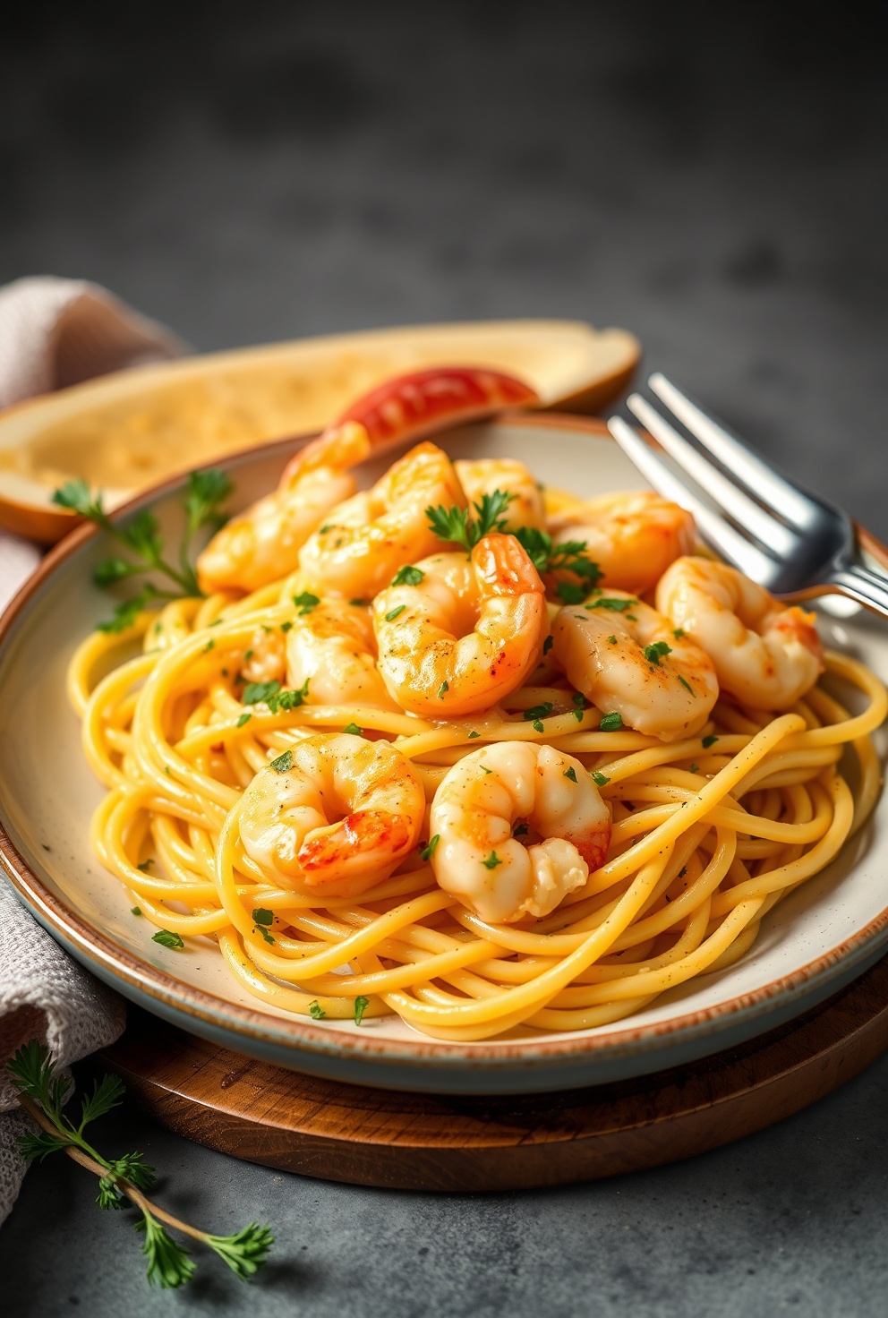 Creamy Garlic Butter Shrimp Pasta Pinterest