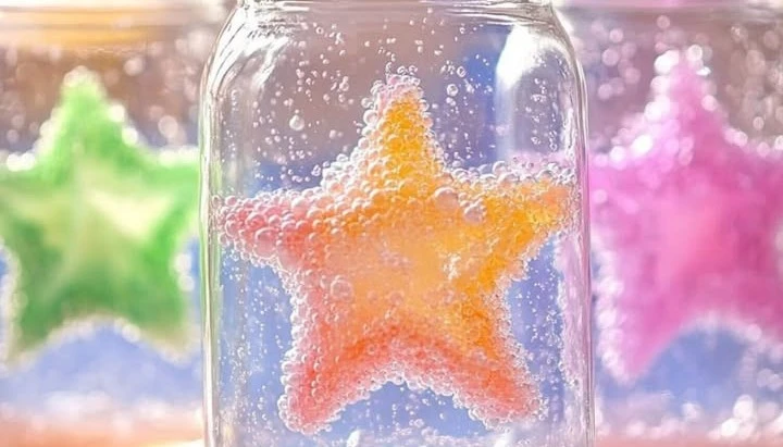 Borax Crystal Star Ornaments: A Crafting Journey